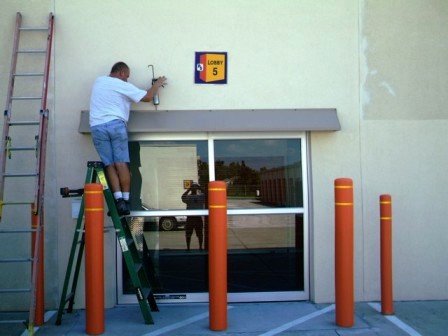 Custom Awning to protect from rain