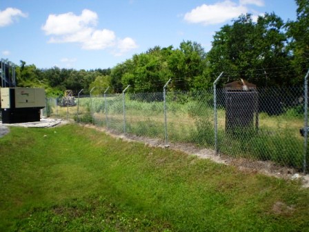 Fence job required mending and replacing.